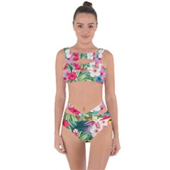 Tropical Summer  Bandaged Up Bikini Set  by PollyParadiseBoutique7