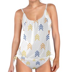 Abstract Arrow Pastel Pattern T- Shirt Abstract Arrow Pastel Pattern T- Shirt Tankini Set by maxcute