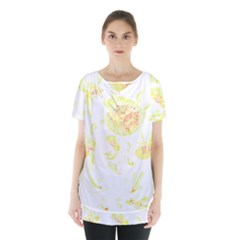 Flowers Lover T- Shirtflowers T- Shirt (11) Skirt Hem Sports Top by maxcute