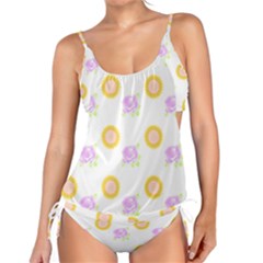 Sunflowers And Roses Pattern T- Shirt Sunflowers And Roses Pattern T- Shirt Tankini Set by maxcute