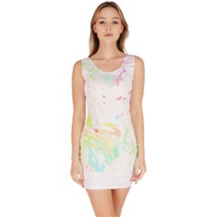 Tropical T- Shirt Tropical Graceful Blossoming T- Shirt Bodycon Dress by maxcute