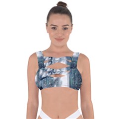 Sapphire Slime Bandaged Up Bikini Top by MRNStudios