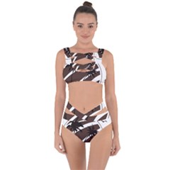 Palm Tree Design-01 (1) Bandaged Up Bikini Set  by thenyshirt