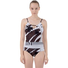 Palm Tree Design-01 (1) Cut Out Top Tankini Set by thenyshirt