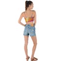 Summer Sunset Woven Tie Front Bralet View2