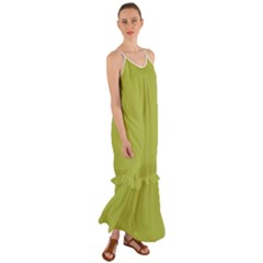 Avocado Green	 - 	cami Maxi Ruffle Chiffon Dress by ColorfulDresses