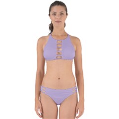 Crocus Petal Purple	 - 	perfectly Cut Out Bikini Set by ColorfulSwimWear