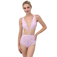 Mimi Pink	 - 	tied Up Two Piece Swimsuit by ColorfulSwimWear