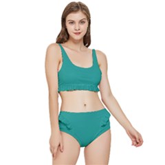 Arcadia	 - 	frilly Bikini Set by ColorfulSwimWear