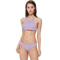 Thistle Purple	 - 	banded Triangle Bikini Set