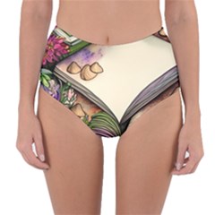Enchantress Mushroom Charm Gill Wizard Reversible High-waist Bikini Bottoms