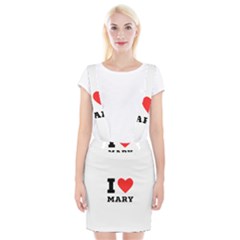 I Love Mary Braces Suspender Skirt by ilovewhateva