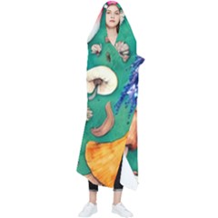 Mojo Chanterelle Glamour Wearable Blanket by GardenOfOphir