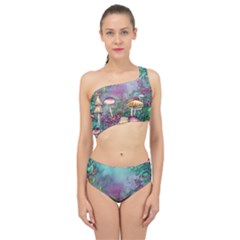 Enchanted Champignon Spliced Up Two Piece Swimsuit by GardenOfOphir
