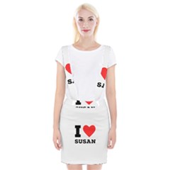 I Love Susan Braces Suspender Skirt by ilovewhateva