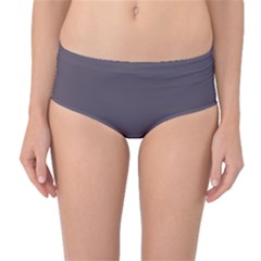 Graphit Grey	 - 	mid-waist Bikini Bottoms