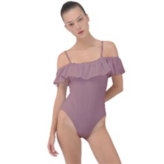 Water Nymph	 - 	frill Detail One Piece Swimsuit