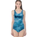 Blue Water Speech Therapy One Piece Swimsuit View1