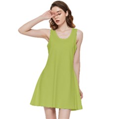 Avocado Green	 - 	inside Out Racerback Dress by ColorfulDresses