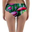 Foreboding Goblincore Mushroom Reversible Mid-Waist Bikini Bottoms View4