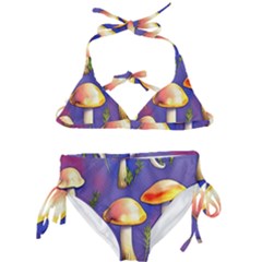 Farmcore Mushrooms Kids  Classic Bikini Set