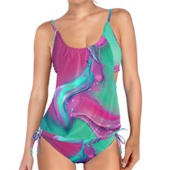 Marble Background - Abstract - Artist - Artistic - Colorful Tankini Set by GardenOfOphir