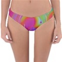 Beautiful Fluid Shapes In A Flowing Background Reversible Hipster Bikini Bottoms View1