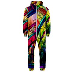 Stained Glass Window Hooded Jumpsuit (men) by Jancukart