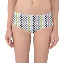 Pattern 51 Mid-waist Bikini Bottoms by GardenOfOphir