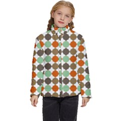 Stylish Pattern Kids  Puffer Bubble Jacket Coat by GardenOfOphir