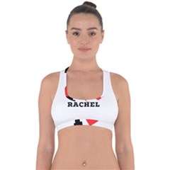 I Love Rachel Cross Back Hipster Bikini Top  by ilovewhateva