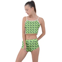 Pattern 134 Summer Cropped Co-ord Set by GardenOfOphir