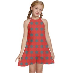 Pattern 147 Kids  Halter Collar Waist Tie Chiffon Dress by GardenOfOphir