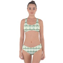 Pattern 173 Criss Cross Bikini Set by GardenOfOphir