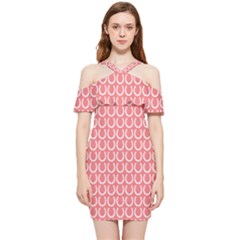 Pattern 225 Shoulder Frill Bodycon Summer Dress by GardenOfOphir