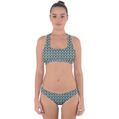 Pattern 227 Cross Back Hipster Bikini Set by GardenOfOphir