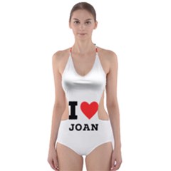 I Love Joan  Cut-out One Piece Swimsuit by ilovewhateva