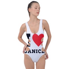 I Love Janice Side Cut Out Swimsuit by ilovewhateva