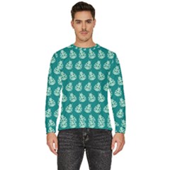 Ladybug Vector Geometric Tile Pattern Men s Fleece Sweatshirt by GardenOfOphir