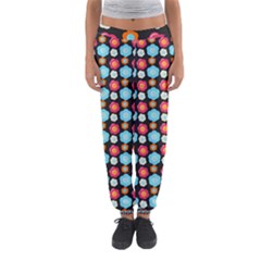 Colorful Floral Pattern Women s Jogger Sweatpants by GardenOfOphir
