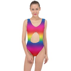 Spectrum Center Cut Out Swimsuit by nateshop