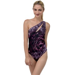 Rose Mandala To One Side Swimsuit by MRNStudios