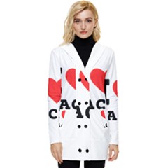 I Love Jack Button Up Hooded Coat  by ilovewhateva
