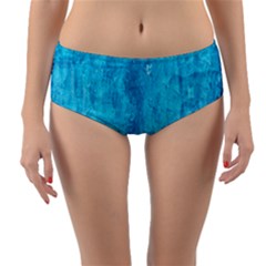 Background-107 Reversible Mid-waist Bikini Bottoms by nateshop