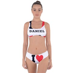 I Love Daniel Criss Cross Bikini Set by ilovewhateva
