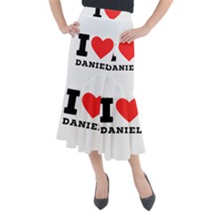 I Love Daniel Midi Mermaid Skirt by ilovewhateva