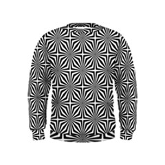 Background-pattern-halftone Kids  Sweatshirt