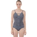 Background-pattern-halftone Cut Out Top Tankini Set View1