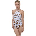 Butterfly Butterflies Insect Swarm Go with the Flow One Piece Swimsuit View1