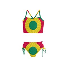 National Cockade Of Bolivia Girls  Tankini Swimsuit by abbeyz71
